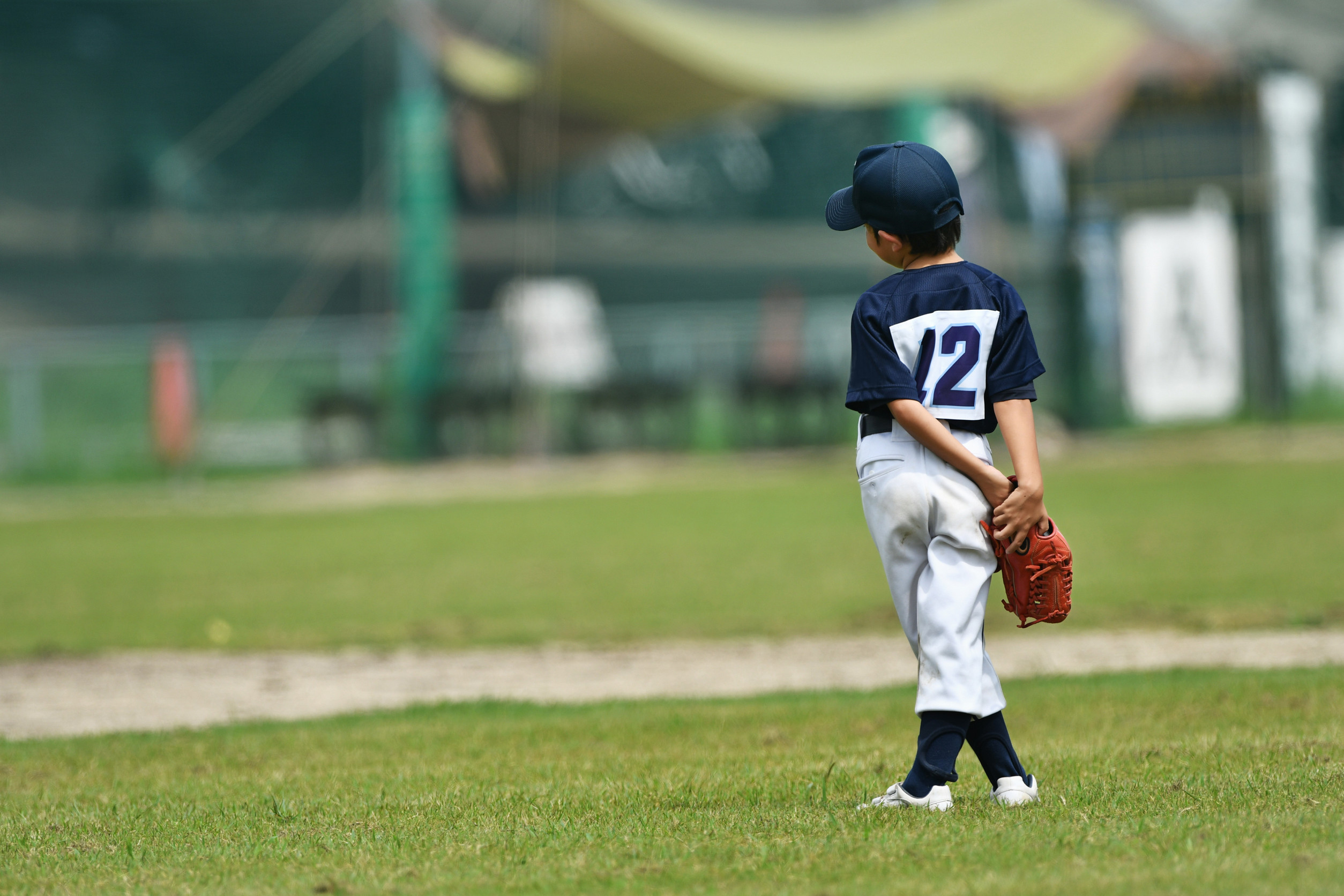 Practice of boys' baseball Practice of boys' baseball